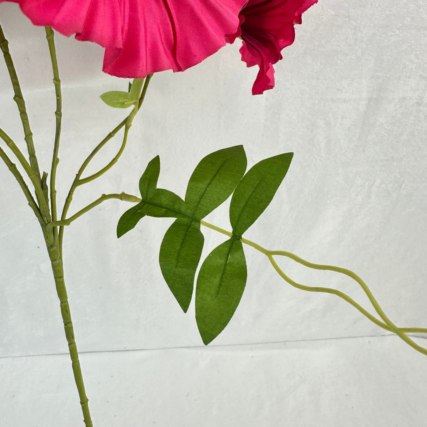 Pink Silk Morning Glory Spray