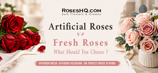 Artificial Roses vs Fresh Roses: What Should You Choose?