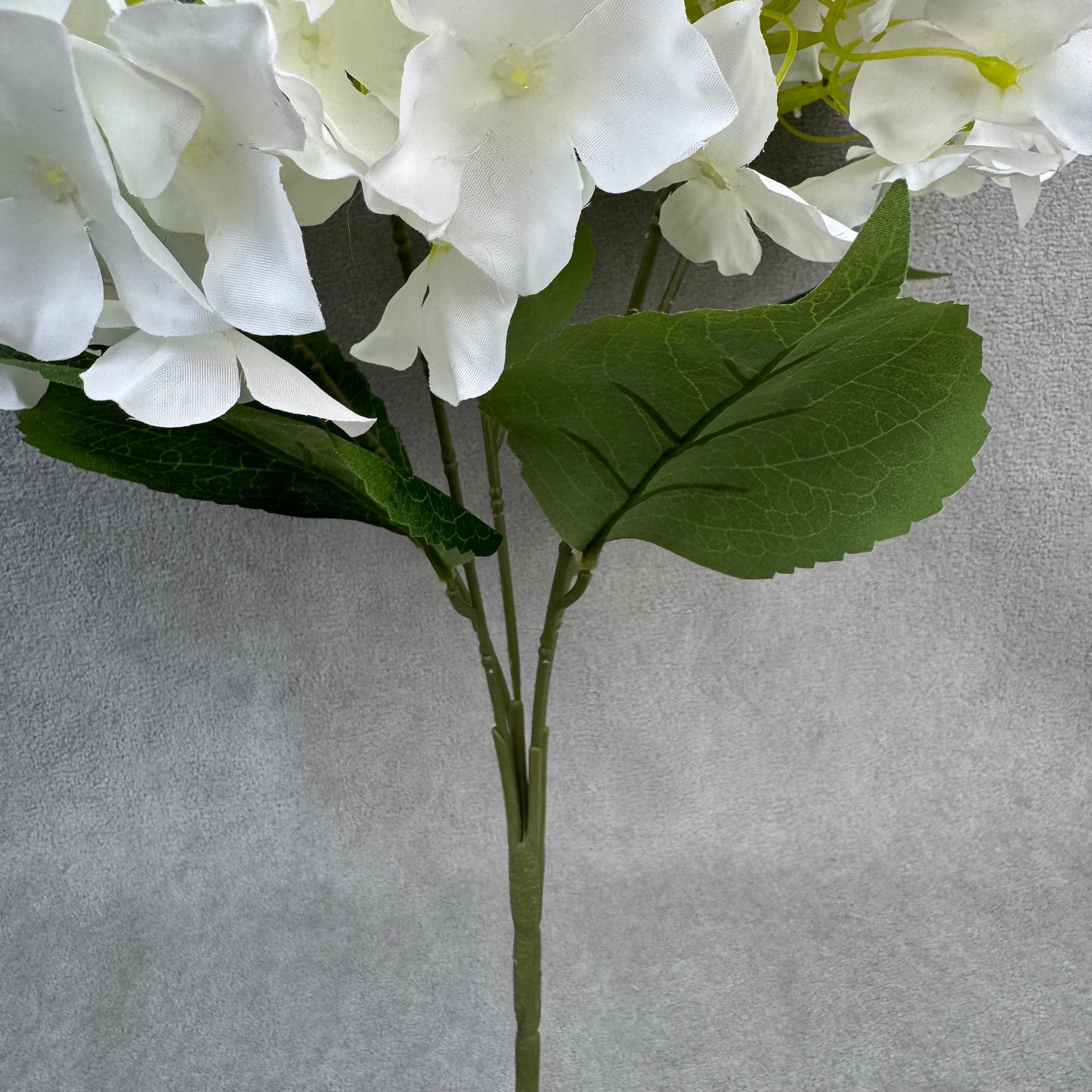 White Silk Peony Spray - 3 Heads