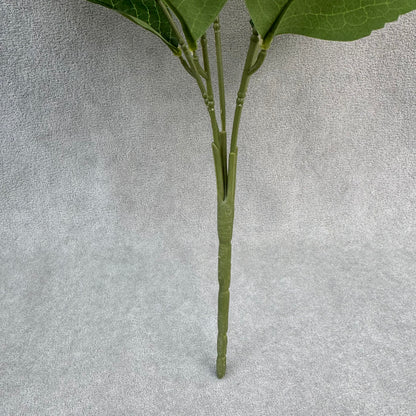 White Silk Peony Spray - 3 Heads