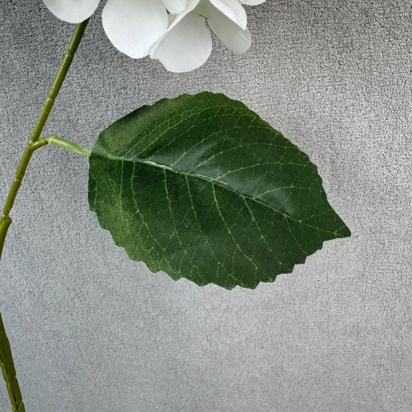 White Silk Pagoda Hydrangea Spray - 3 Heads