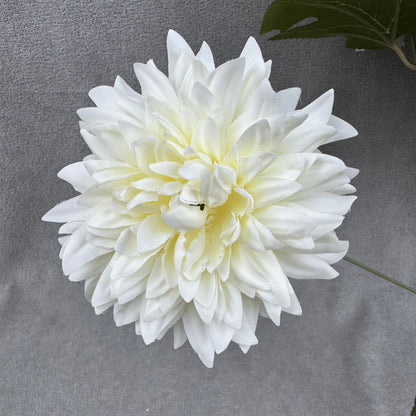 Ivory Silk Dahlia Bush - 7 Heads