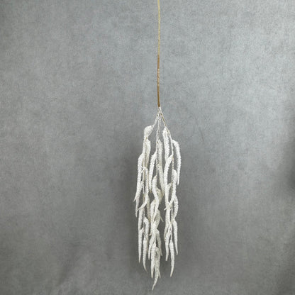 Ivory Silk Amaranthus Stem