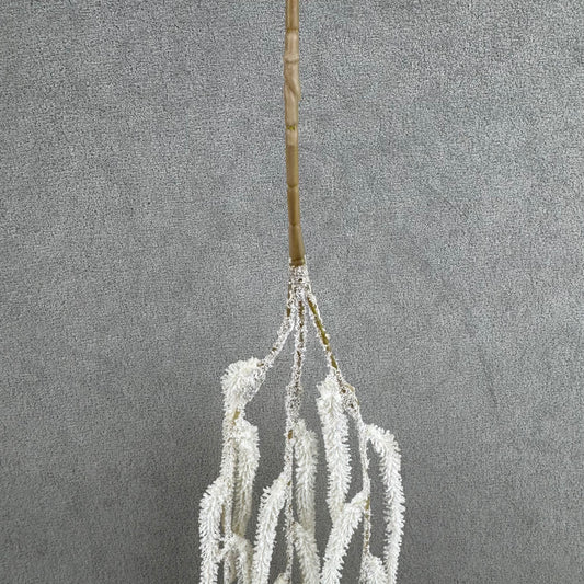Ivory Silk Amaranthus Stem
