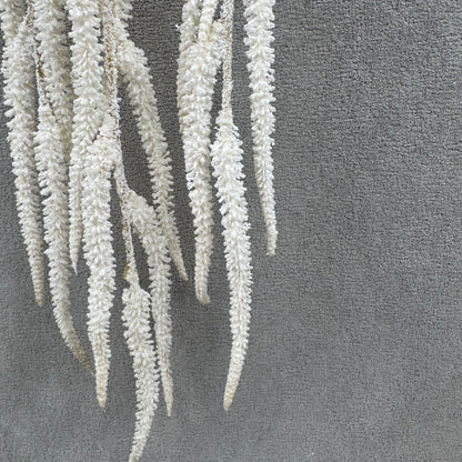 Ivory Silk Amaranthus Stem