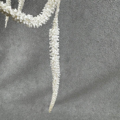 Ivory Silk Amaranthus Stem