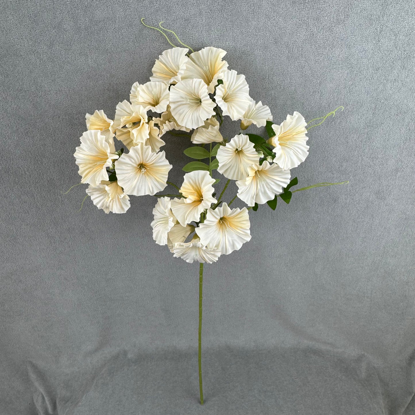 Champagne Silk Morning Glory Spray