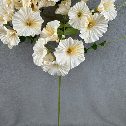 Champagne Silk Morning Glory Spray