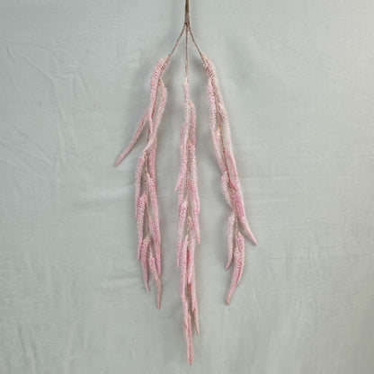Pink Silk Amaranthus Stem