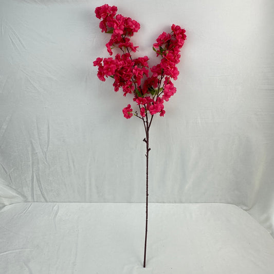 Pink Silk New Pastoral Large Cherry Blossom Branch
