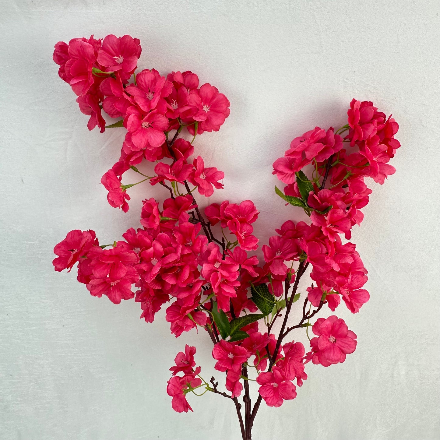 Pink Silk New Pastoral Large Cherry Blossom Branch