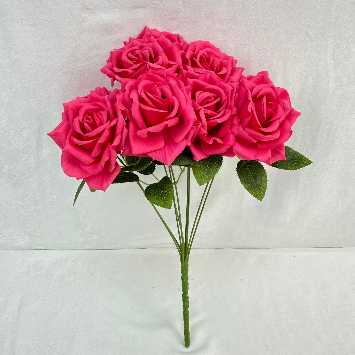 Pink Silk Fruit Rose Bush - 9 Heads