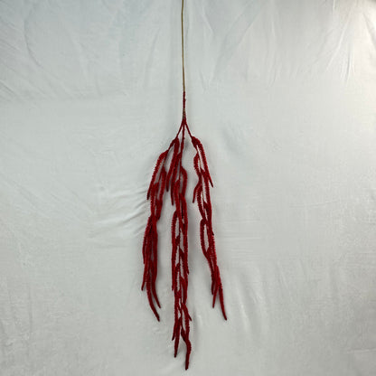 Red Silk Amaranthus Stem