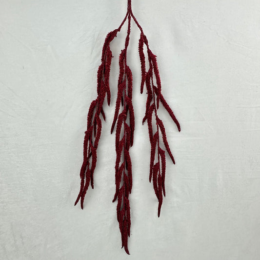 Red Silk Amaranthus Stem