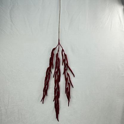 Red Silk Amaranthus Stem