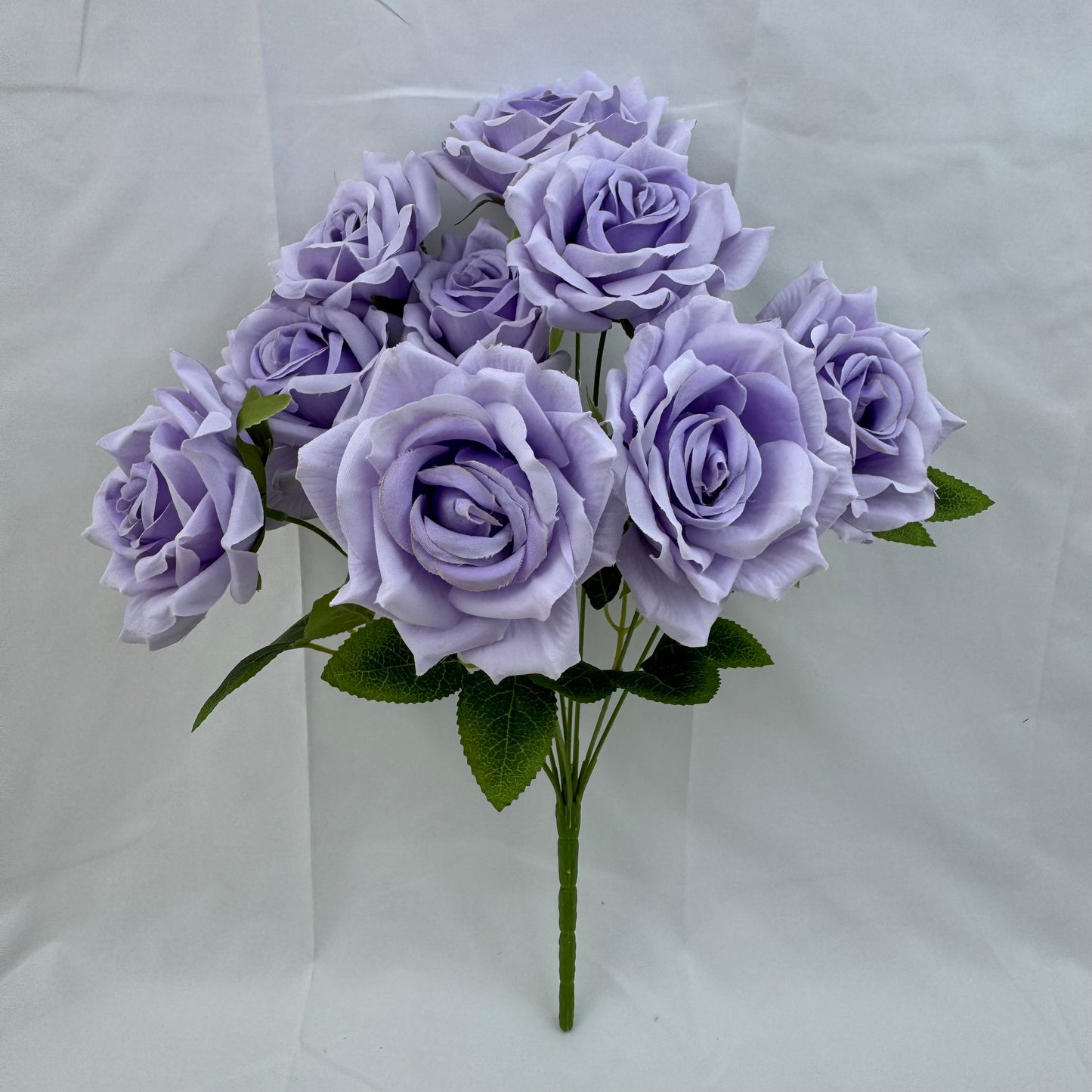Lilac Silk Fruit Rose Bush - 9 Heads