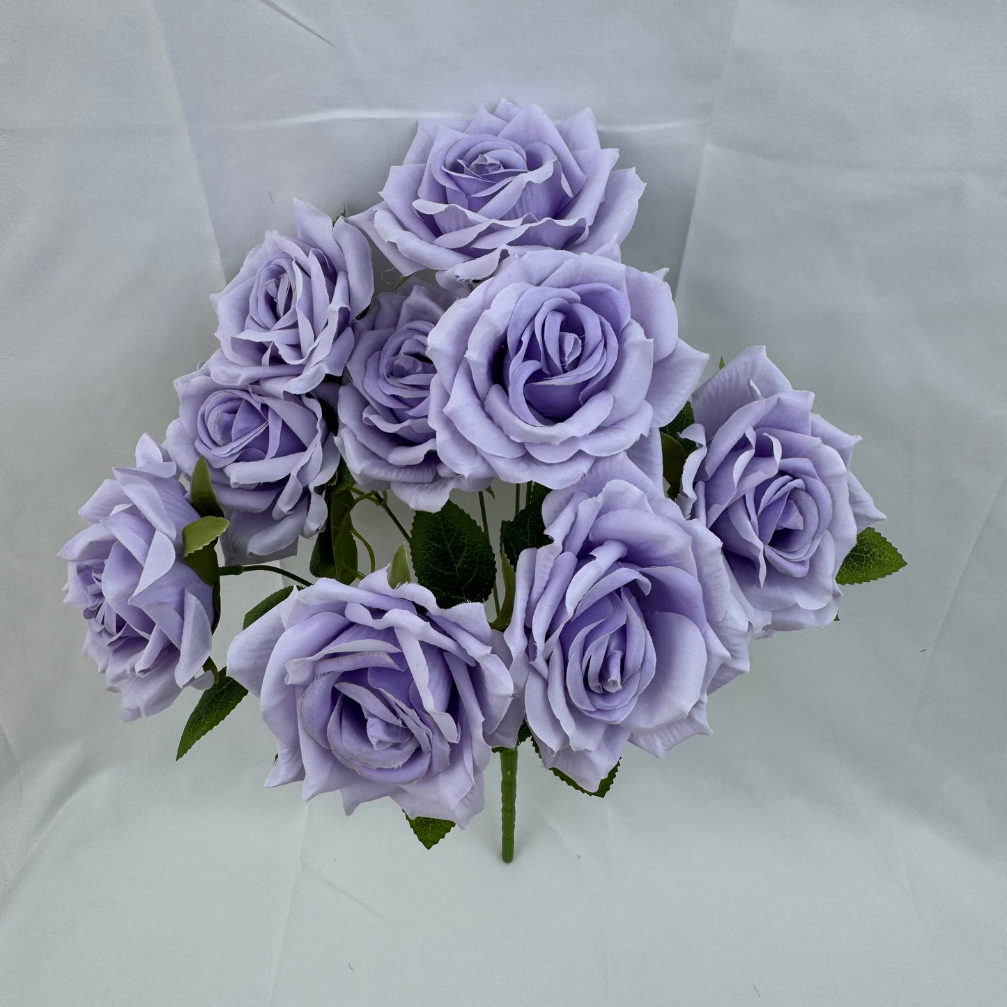 Lilac Silk Fruit Rose Bush - 9 Heads
