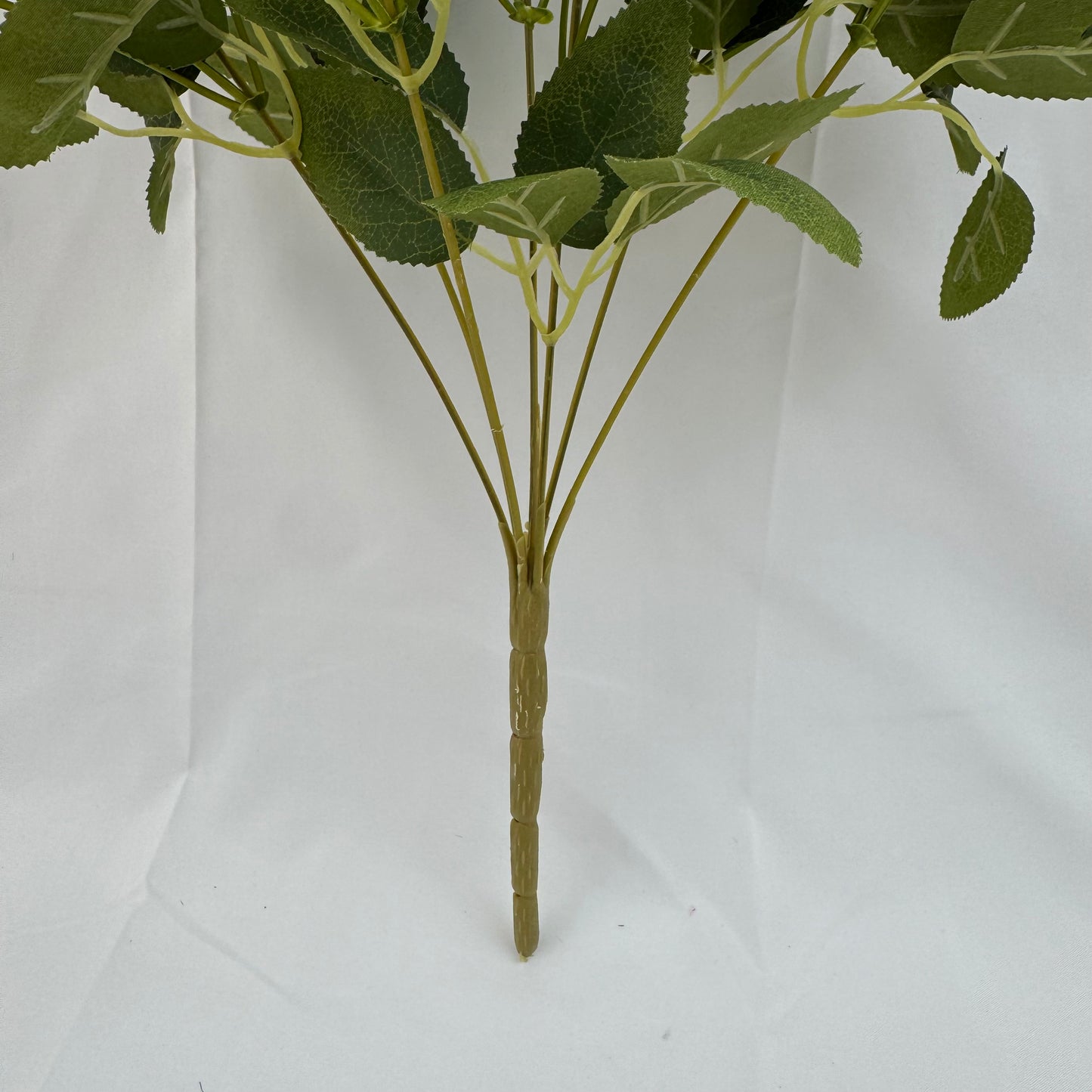 Lilac Silk Wrapped Rose Bush - 7 Heads