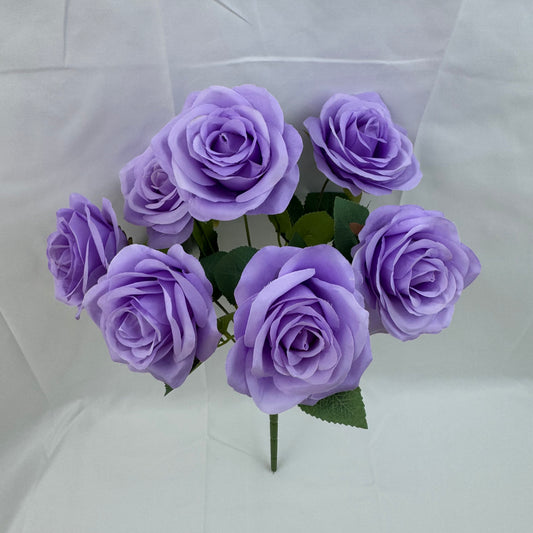 Lilac Silk Happiness Rose Bush - 7 Heads