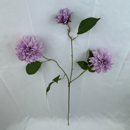 Lavender Silk Splendid Bloom 3 Branch