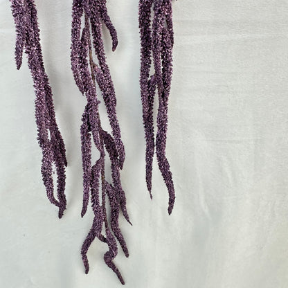 Purple Silk Amaranthus Stem