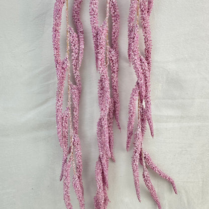 Pink Silk Amaranthus Stem