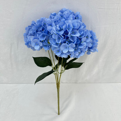 Blue Silk French Hydrangea Bush - 5 Heads