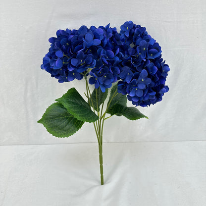 Blue Silk Pomegranate Hydrangea Bush - 5 Heads