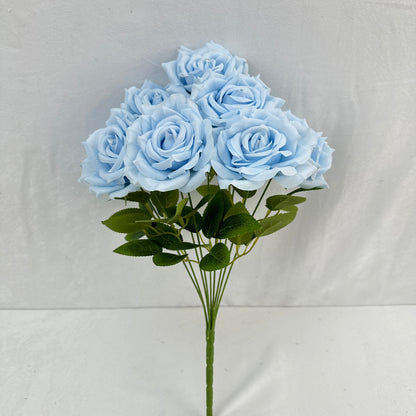 Blue Silk Fruit Rose Bush - 9 Heads