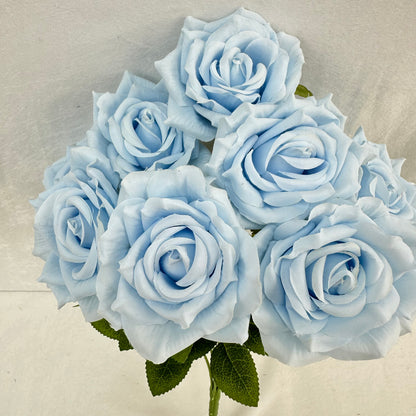 Blue Silk Fruit Rose Bush - 9 Heads