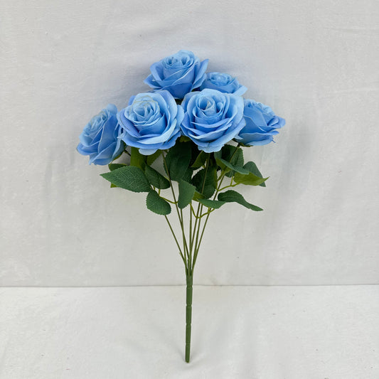 Blue Silk Happiness Rose Bush - 7 Heads