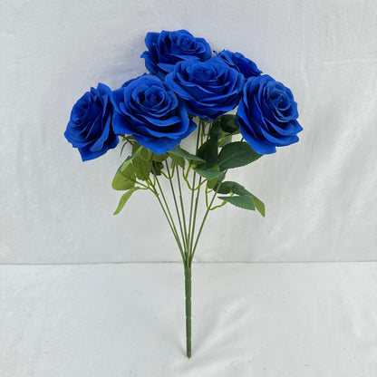 Blue Silk Happiness Rose Bush - 7 Heads