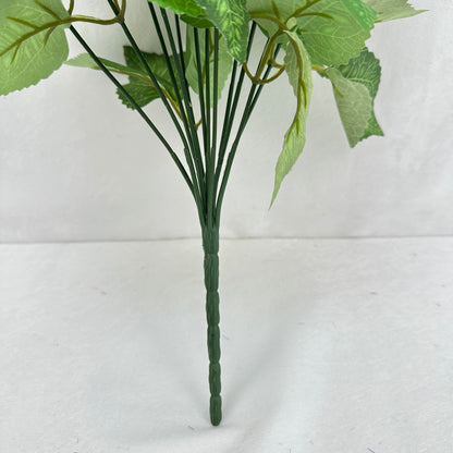 Blue Silk Autumn Chrysanthemum Bush - 12 Heads