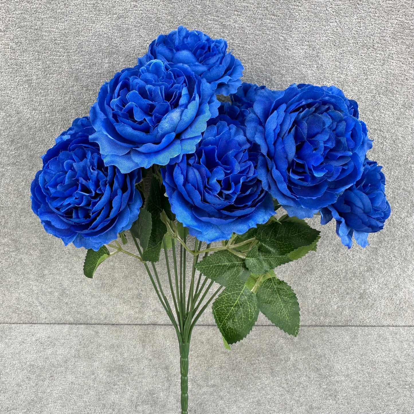 Blue Silk Lucky Ranunculus Bush - 12 Heads