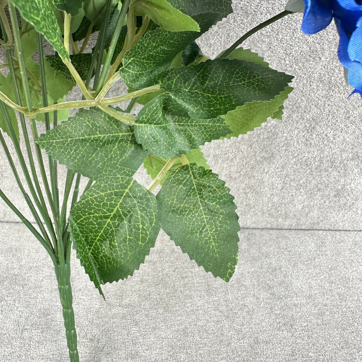 Blue Silk Lucky Ranunculus Bush - 12 Heads