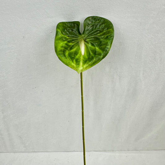 Green Real Touch Anthurium Stem
