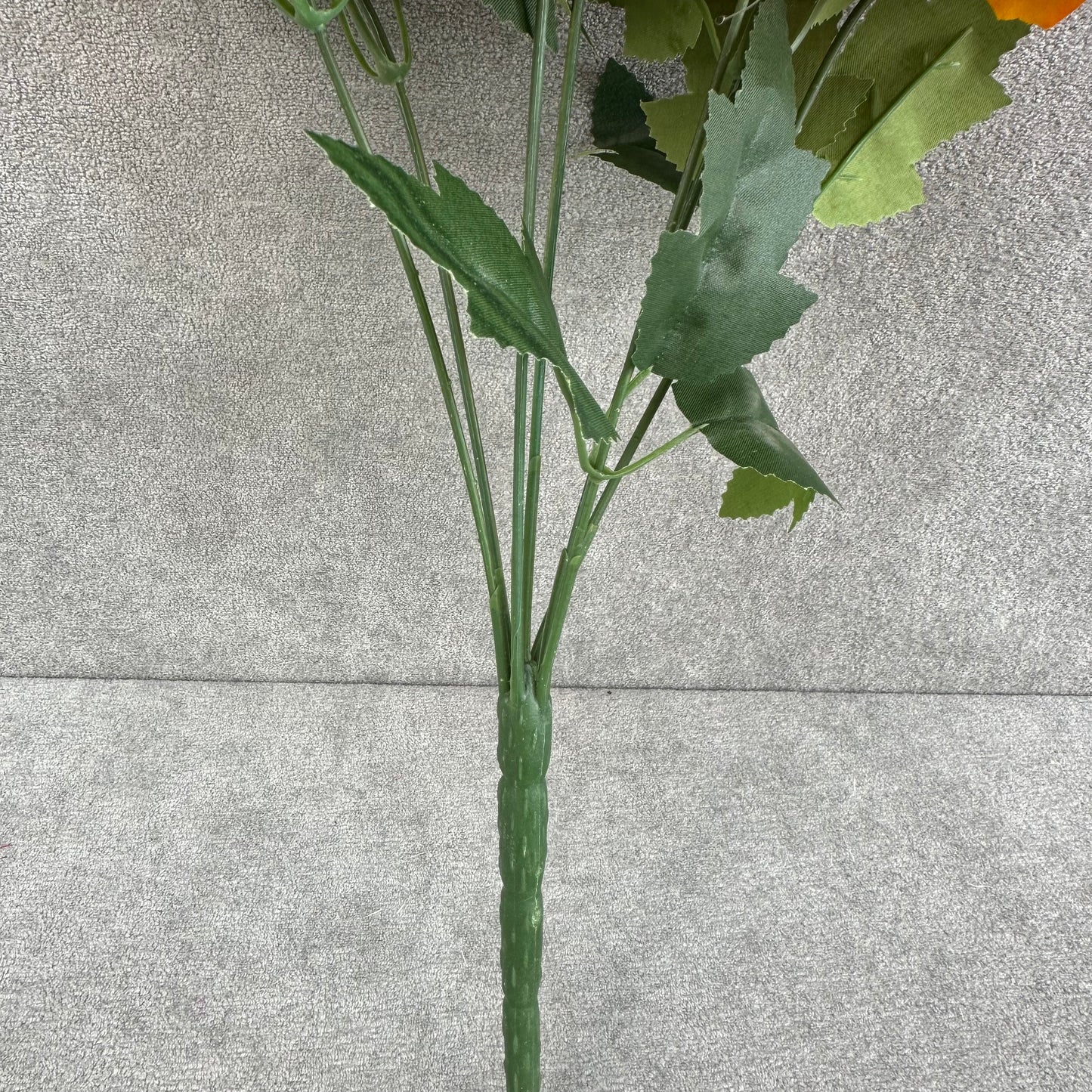 Orange Silk Marigold Bunch - 6 Heads