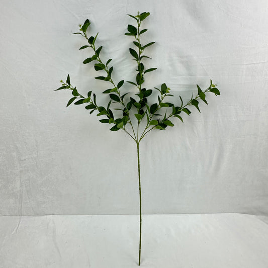 Green Silk Osmanthus Leaf 5 Branch