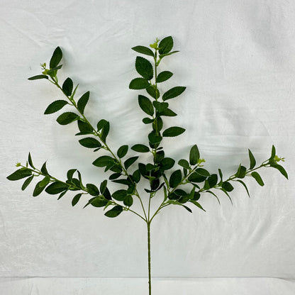 Green Silk Osmanthus Leaf 5 Branch