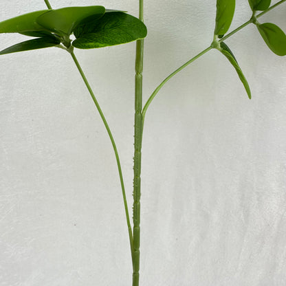 Green Silk Money Leaf 3 Branch