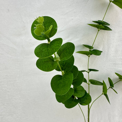 Green Silk Money Leaf 3 Branch