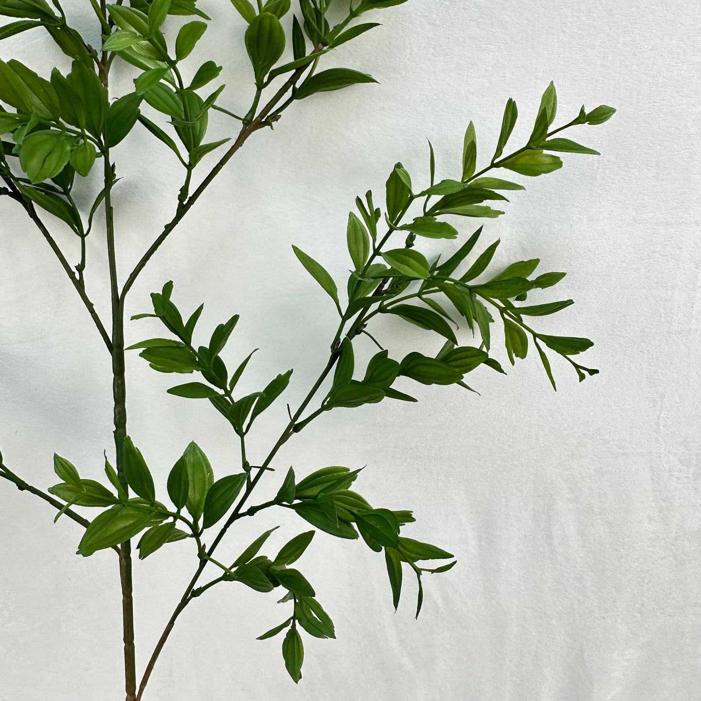 Green Silk Hanging Willow Leaf Branch