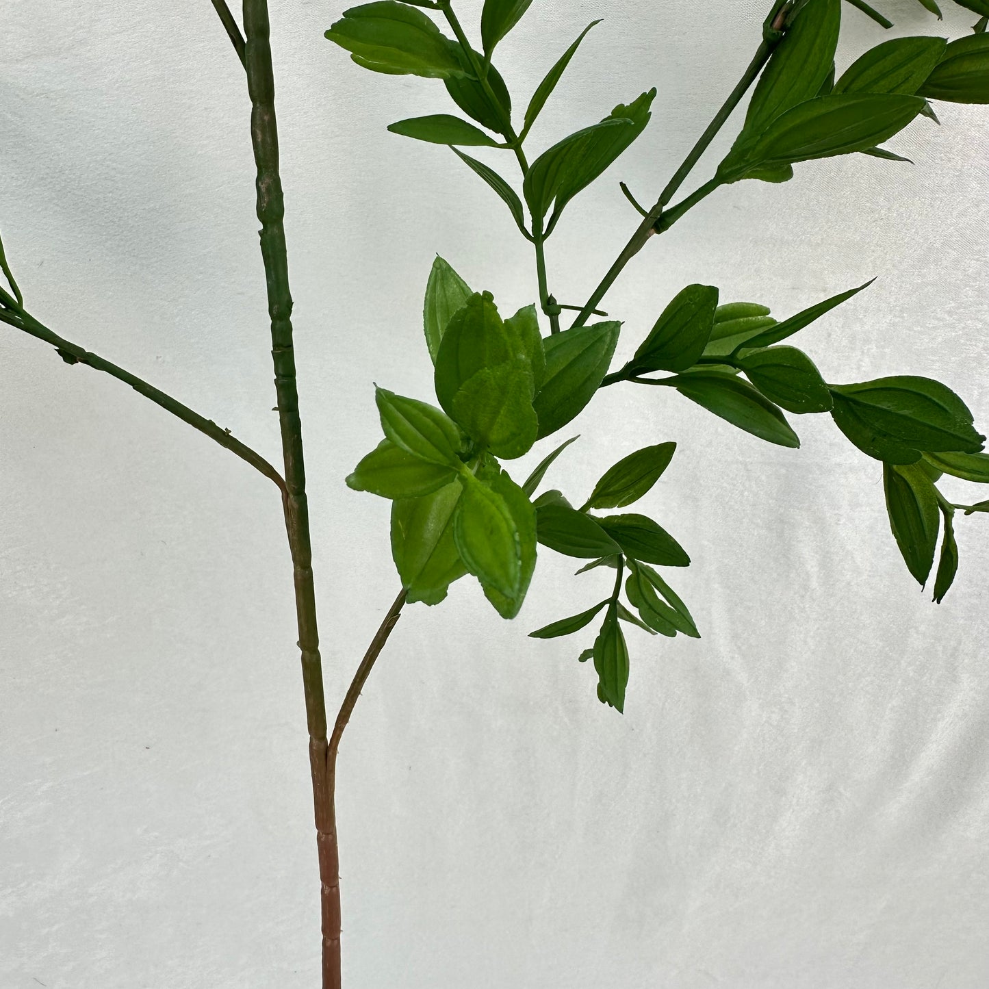 Green Silk Hanging Willow Leaf Branch