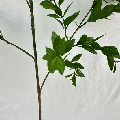Green Silk Hanging Willow Leaf Branch