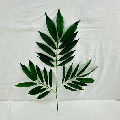 Green Silk Lemon Tree Leaf 12 Pack