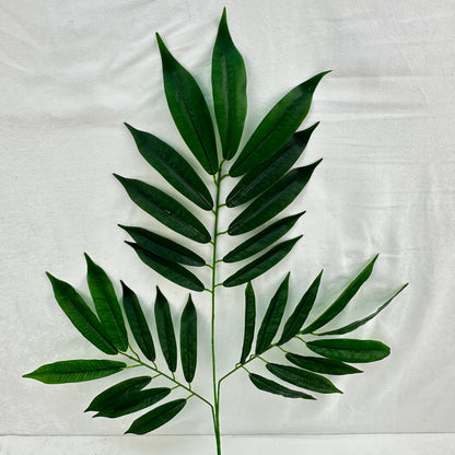 Green Silk Lemon Tree Leaf 12 Pack