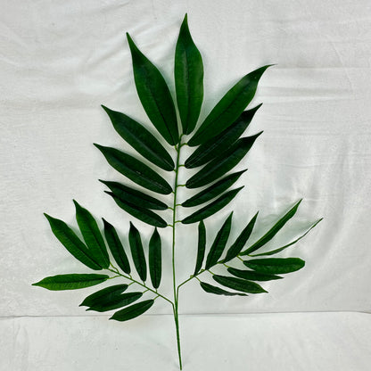 Green Silk Lemon Tree Leaf 12 Pack