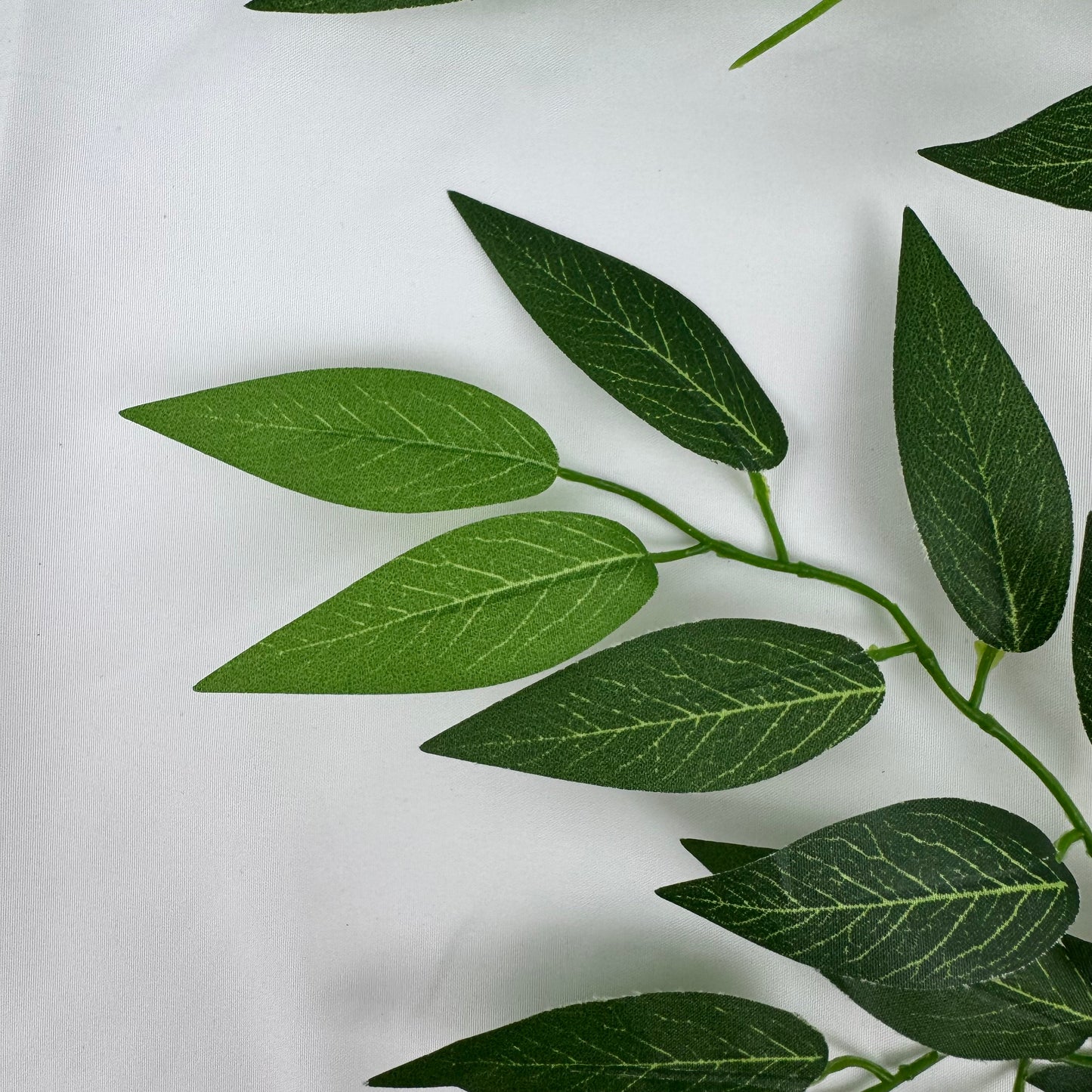 Green Silk Bamboo Leaf Branch 1.7m