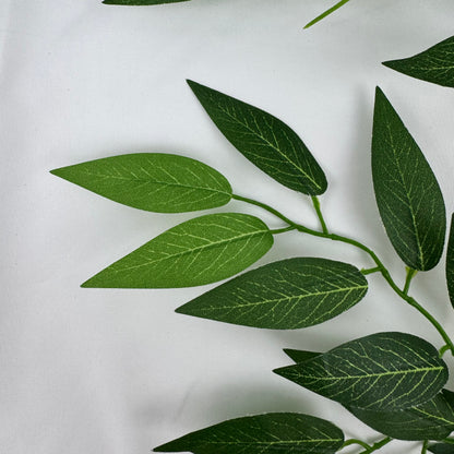Green Silk Bamboo Leaf Branch 1.7m