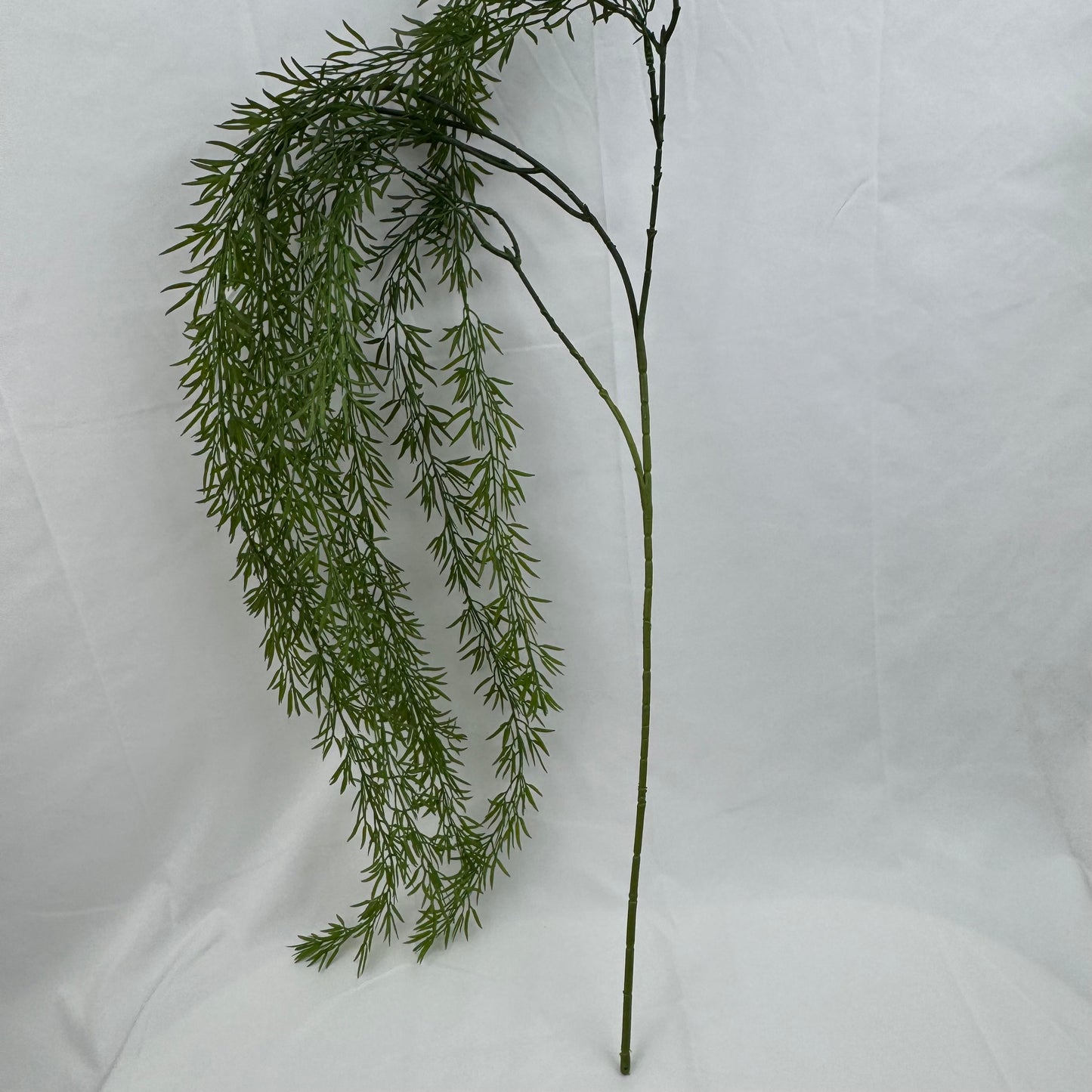 Green Silk Hanging Vanilla Branch